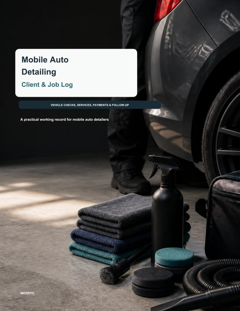 Mobile Auto Detailing Client & Job Log: Vehicle Checks, Services, Payments & Follow-Up baixar o livro de graça