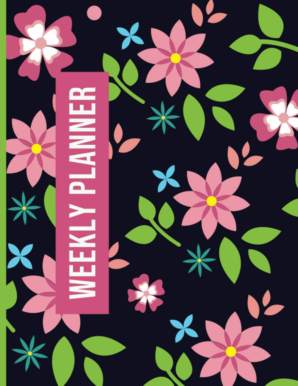 ler totalmente Weekly Planner: At a glance pretty simple 2021 weekly Monthly planner With Notes