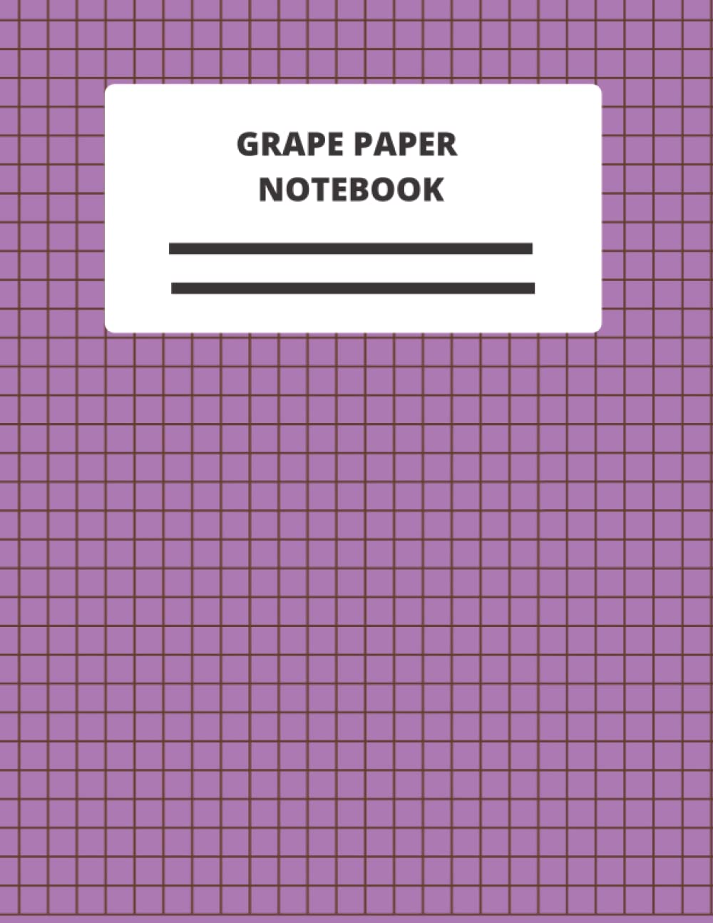 Grape paper composition notebook: 110 high-quality pages | Perfect for math and science students baixar o livro de graça