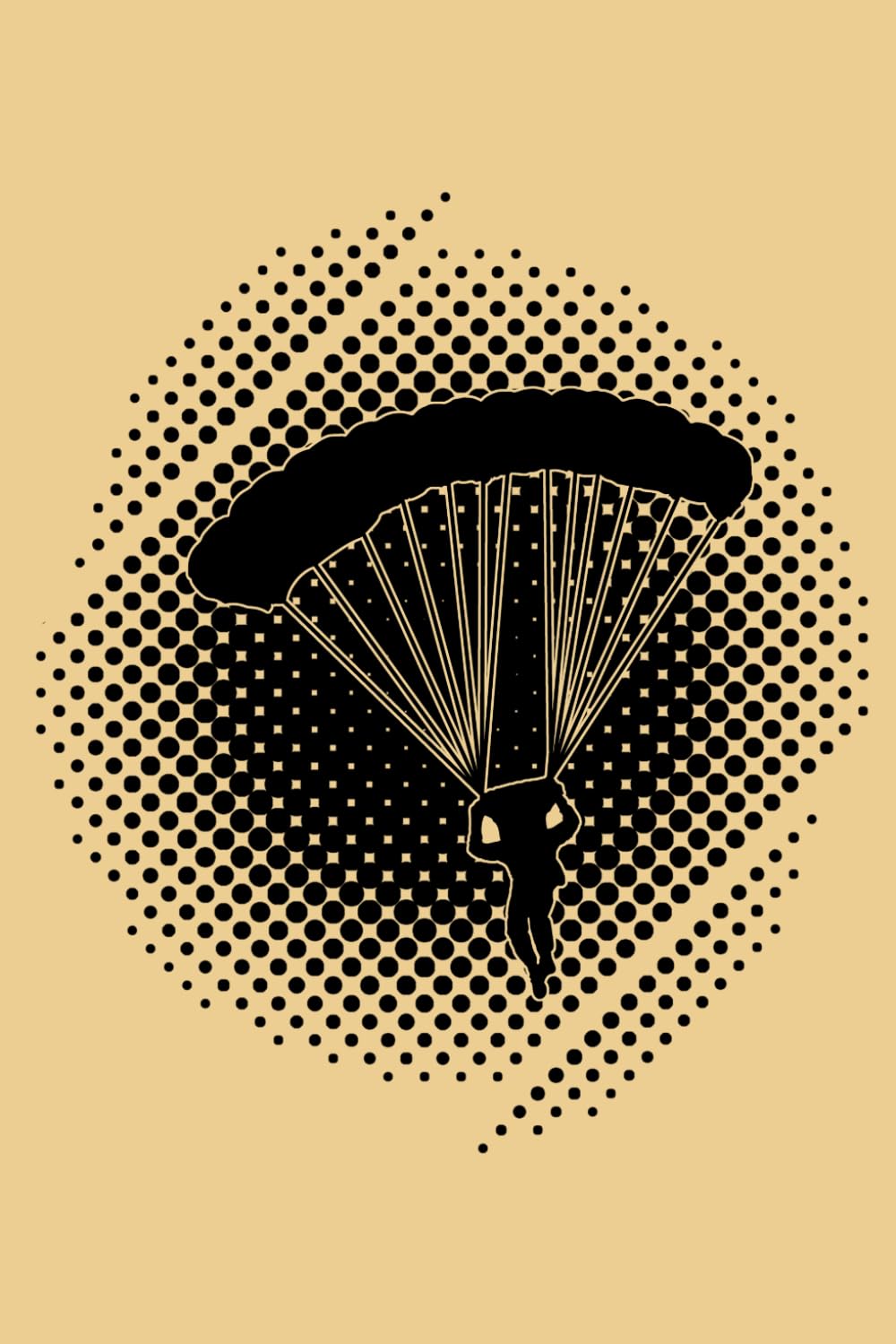 capítulo por capítulo baixar SKYDIVING HALFTONE EFFECT: journal, lined, 120 pages, 6x9 inches, matte finish cover, notebook, diary gift, no bleed