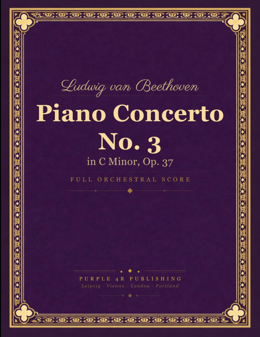 capítulo por capítulo baixar Beethoven: Piano Concerto No. 3 in C minor, Op. 37 - Full Orchestral Score