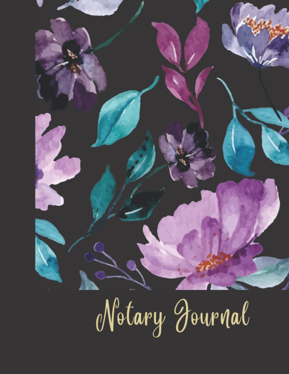 Notary Journal For Women: Cute Modern Flowers Aesthetic, Official Notary Log Book To Record Notarial Acts baixar o livro de graça
