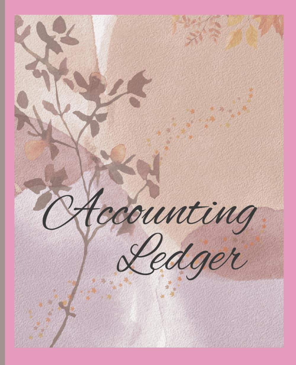 Accounting Ledger Book| Account Tracker Log Book