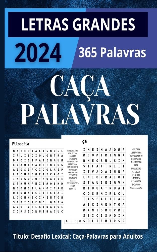 Desafio Lexical: Caça-Palavras para Adultos