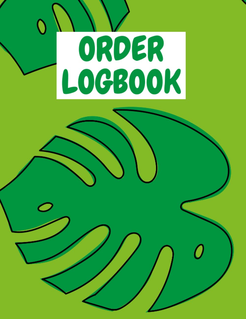 ler totalmente Order Logbook: Logbook Jungle 8.5x11 Jungle Themed Order Logbook v15