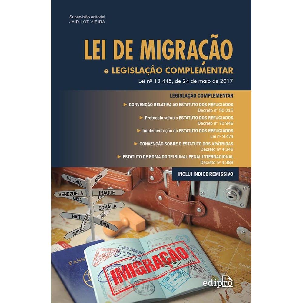 Lei de migração e legislação complementar baixar livro de graça
