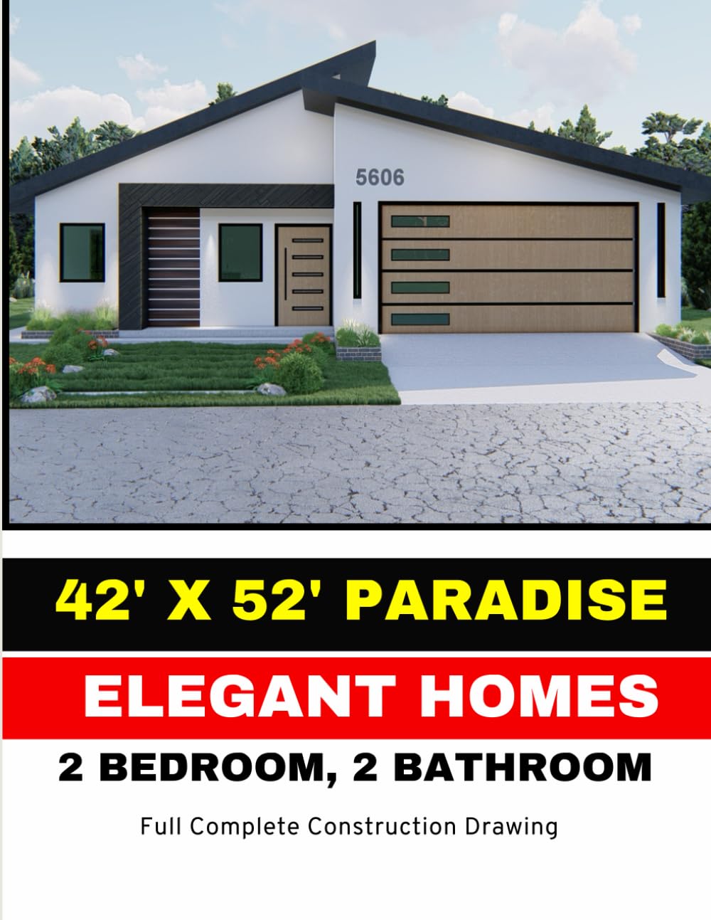 capítulo por capítulo baixar 42' x 52' Paradise Bennett Elegant Homes: 3 Bedroom & 2 Bathroom: Full Complete Construction Drawings