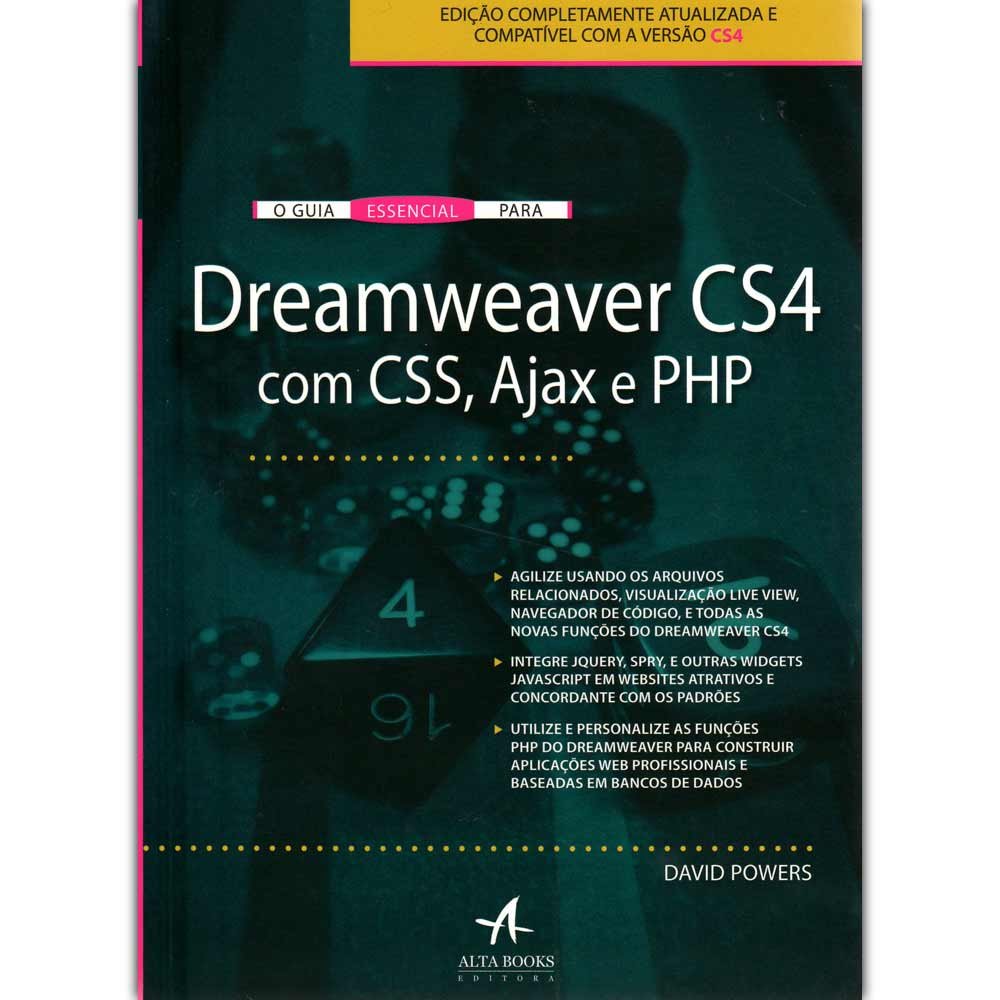 Guia Essencial Para Dreamweaver CS4 com CSS, Ajax E PHP baixar o livro de graça