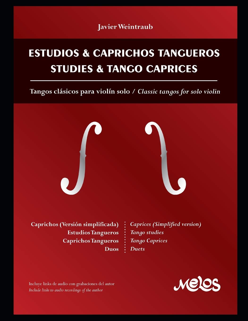 ler totalmente Estudios & Caprichos Tangueros: para violín español - inglés
