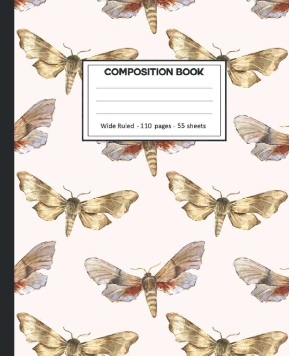 capítulo por capítulo baixar Composition Notebook: Moth Wide Ruled Paper Notebook Journal size 7.25 x 9.25” for student
