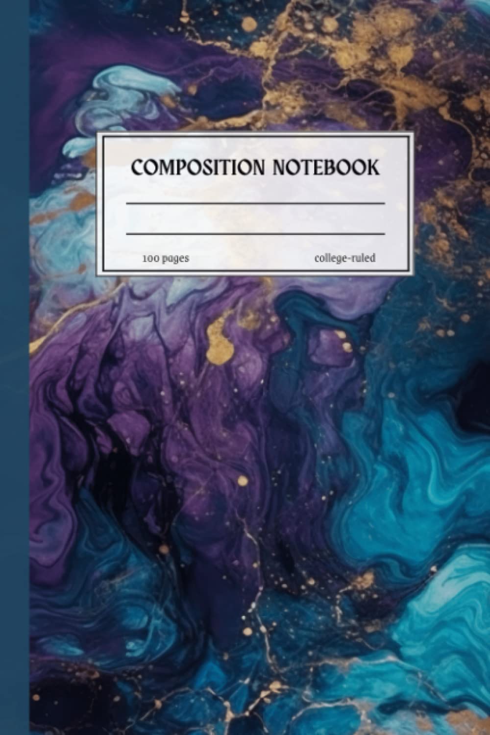 capítulo por capítulo baixar Composition Notebook College Ruled: Purple Agate Pattern for Girls, Teens, and Women | 6x9 inches, 100 Pages