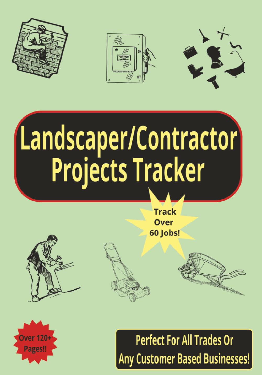 capítulo por capítulo baixar Landscaper/Contractor Projects Tracker: Track Over 60 Projects! / Perfect For All Trades Or Any Customer Based Business!