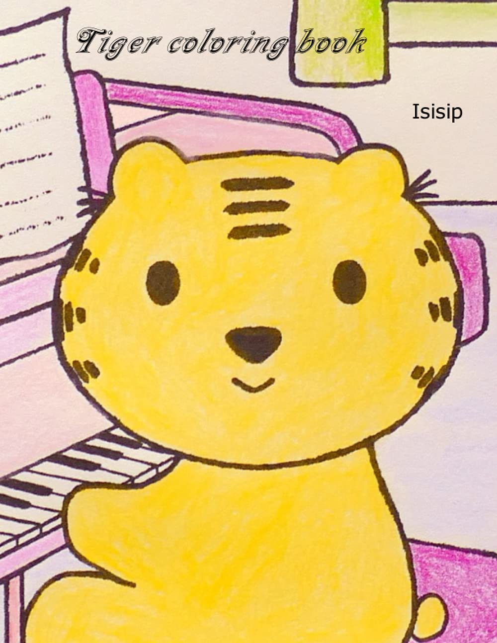 ler totalmente Tiger coloring book (Easy piano songs)