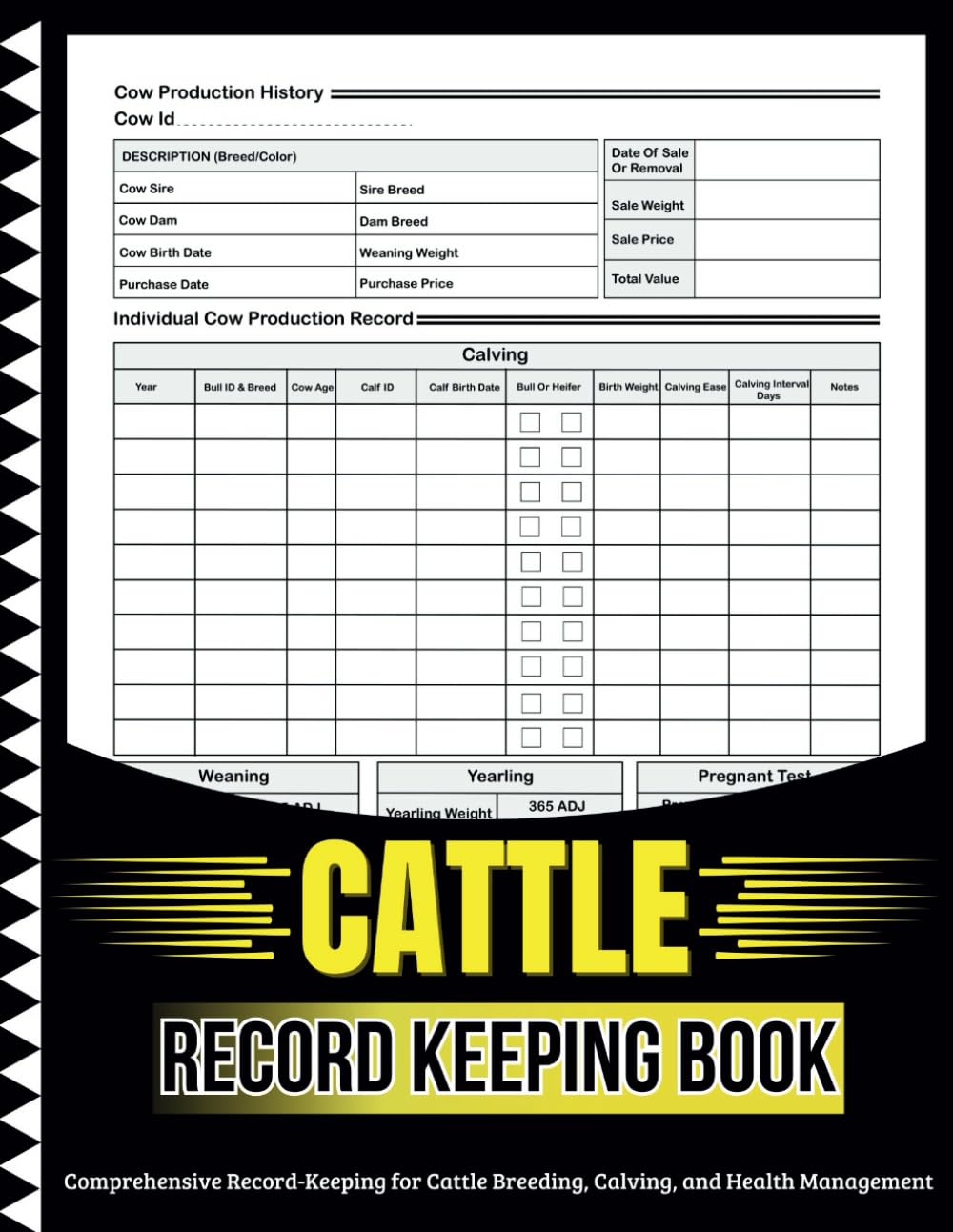 Cattle Record Keeping Book: Comprehensive Record-Keeping for Cattle Breeding, Calving, and Health Management baixar o livro de graça