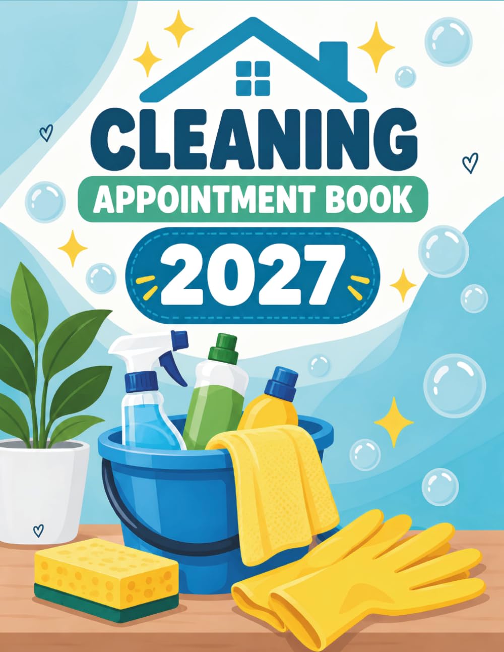 capítulo por capítulo baixar Cleaning Appointment Book 2027: 53-Week Dated Daily Planner & Week-to-View Client Scheduler, 7am–8:45pm, for Cleaners with 15-Minute Time Slots