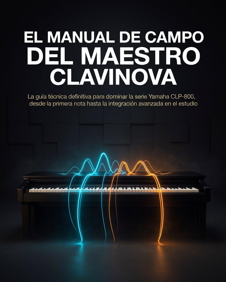 ler totalmente El manual de campo del maestro Clavinova: La guía técnica definitiva para dominar la serie Yamaha CLP-800, desde la primera nota hasta la integración avanzada en el estudio. (Spanish Edition)