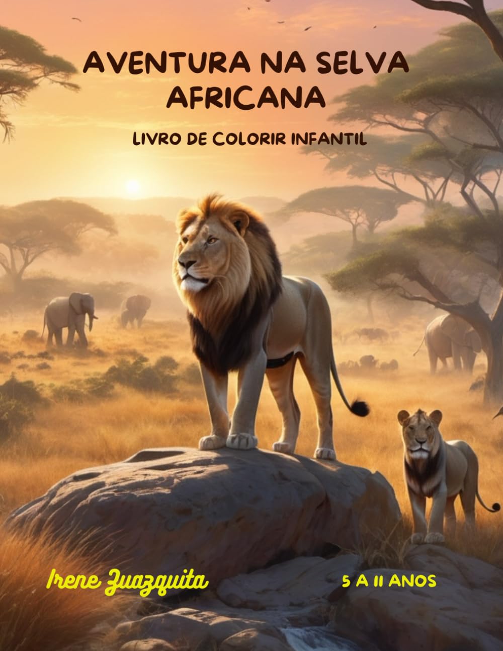 Aventura na Selva Africana: Livro de colorir (Portuguese Edition) baixar livro de graça