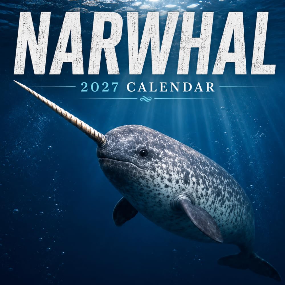 capítulo por capítulo baixar Narwhal Calendar 2027: Ocean Wildlife Illustrations