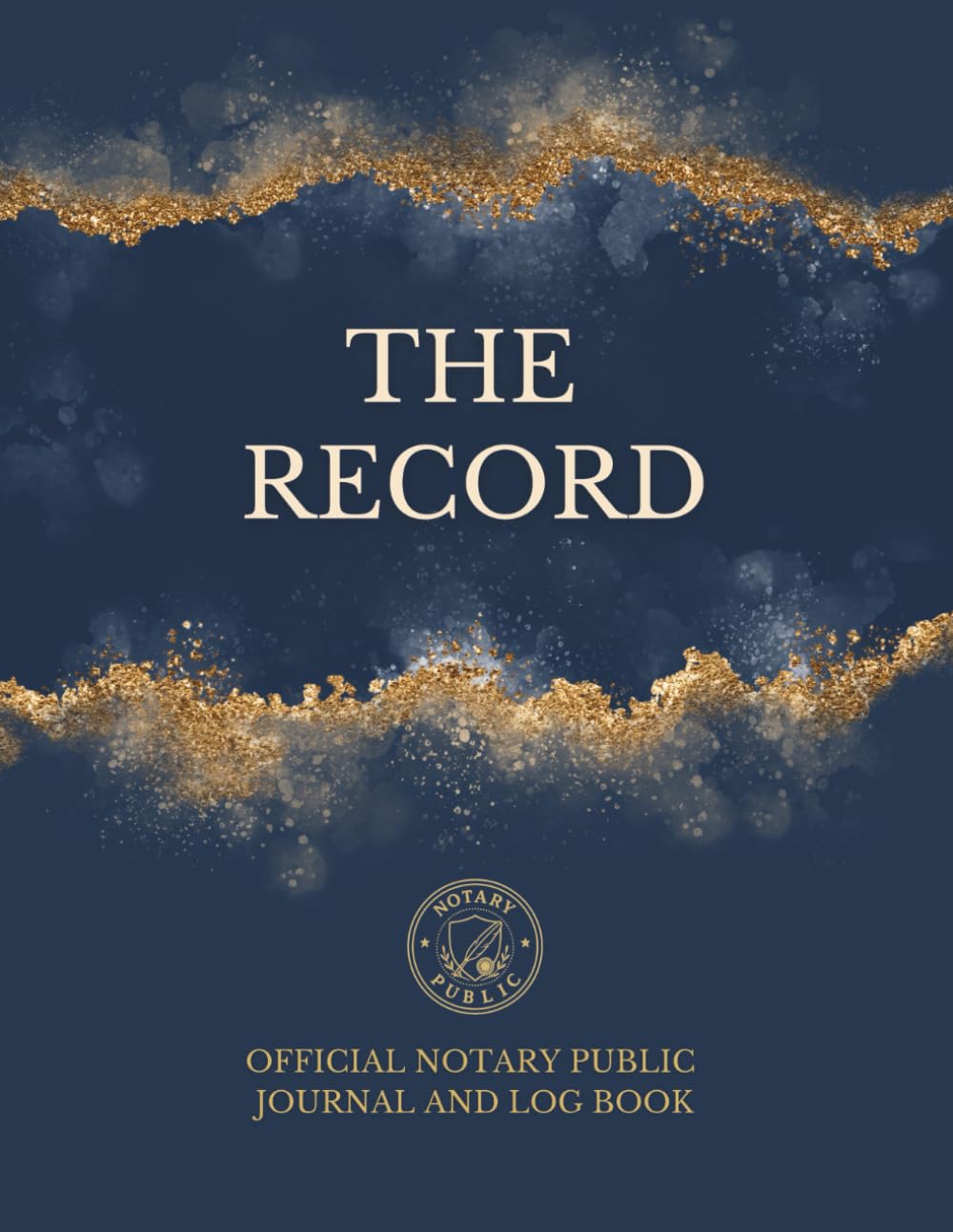 ler totalmente The Record: Official Notary Public Journal and Log Book (Elegant Navy and Gold Design)