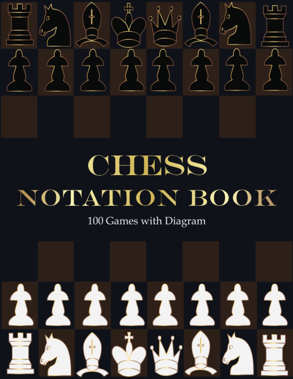 Chess Notation Book: Chess Notation Scorebook, 100 Chess Game Score Sheet Log Book with Diagram, Chess Workbook baixar o livro de graça