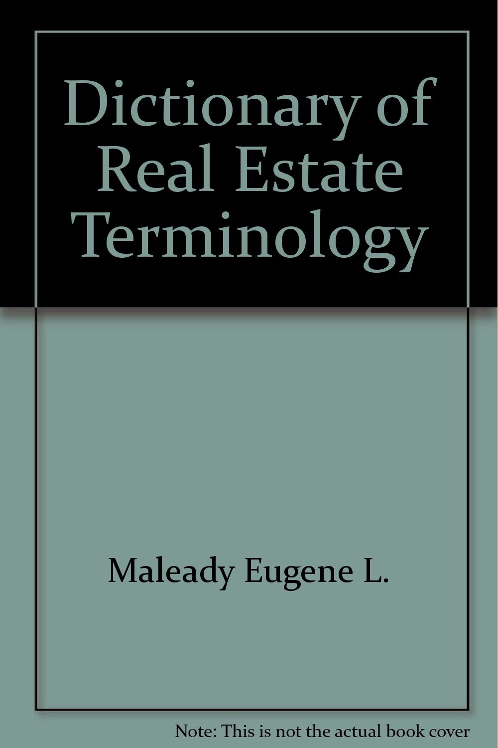 capítulo por capítulo baixar Dictionary of Real Estate Terminology