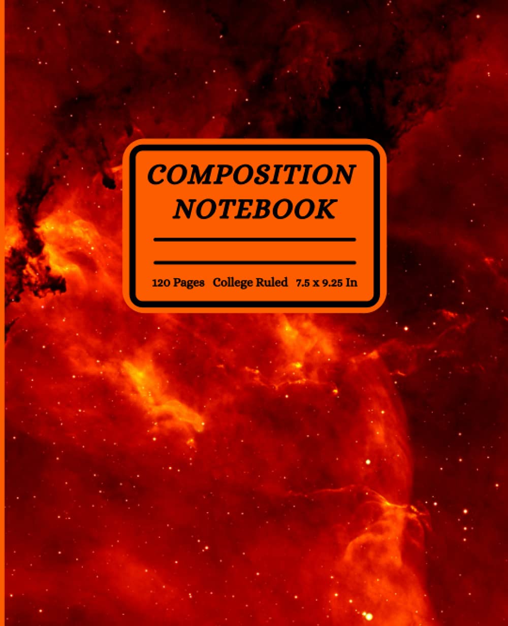 Red Composition Notebook: Red Galaxy College Ruled Notebook for School Work and Note Taking 120 Blank Ruled Pages 7,5 x 9,25 Inches Matte Finish Cover baixar livro de graça