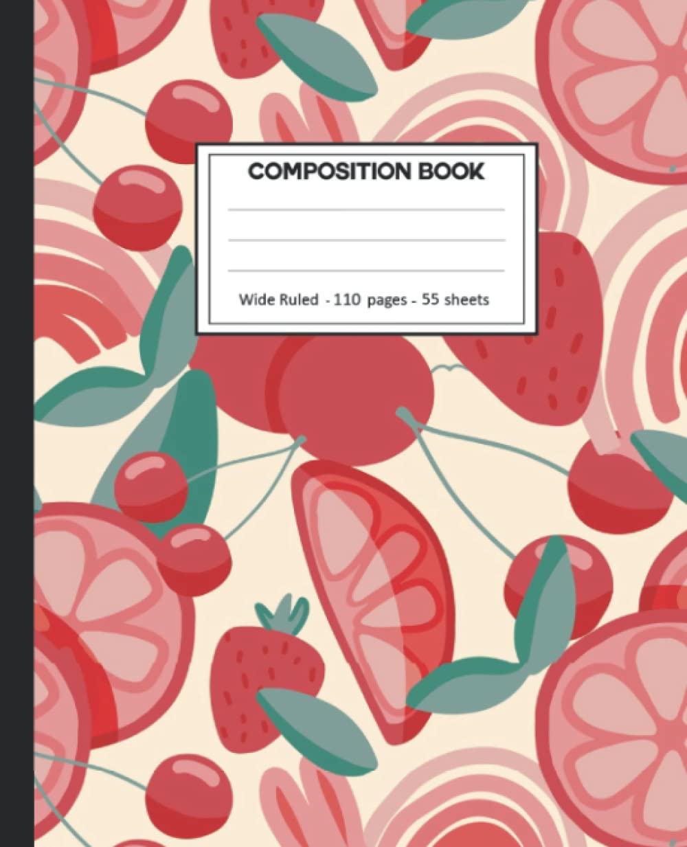 Composition Notebook: Composition Notebook with Rainbow with fruit for School. baixar livro de graça
