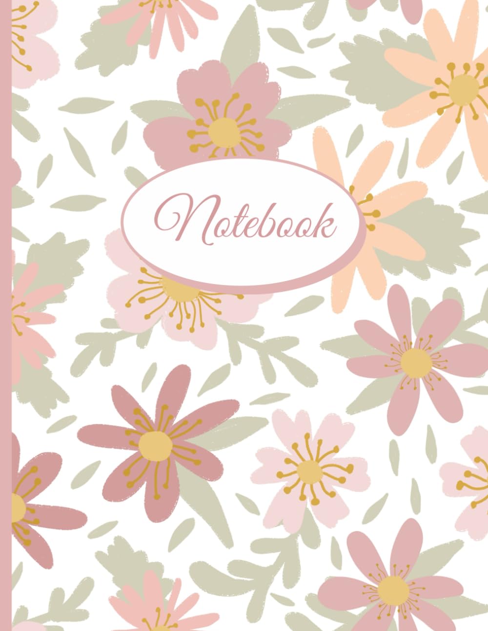 ler totalmente Flowers In Pastel Colors: Notebook