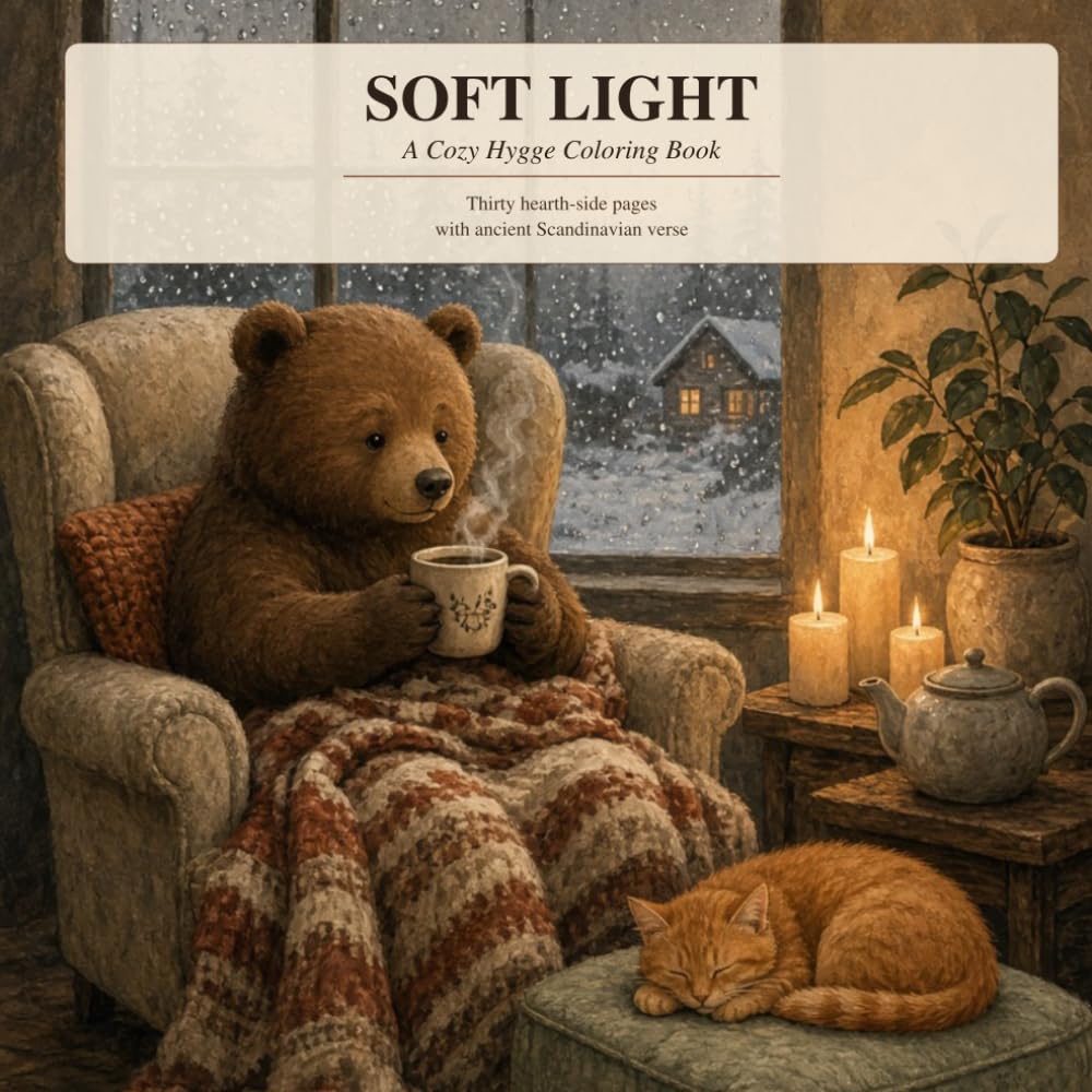 Soft Light: A Cozy Hygge Coloring Book baixar o livro de graça