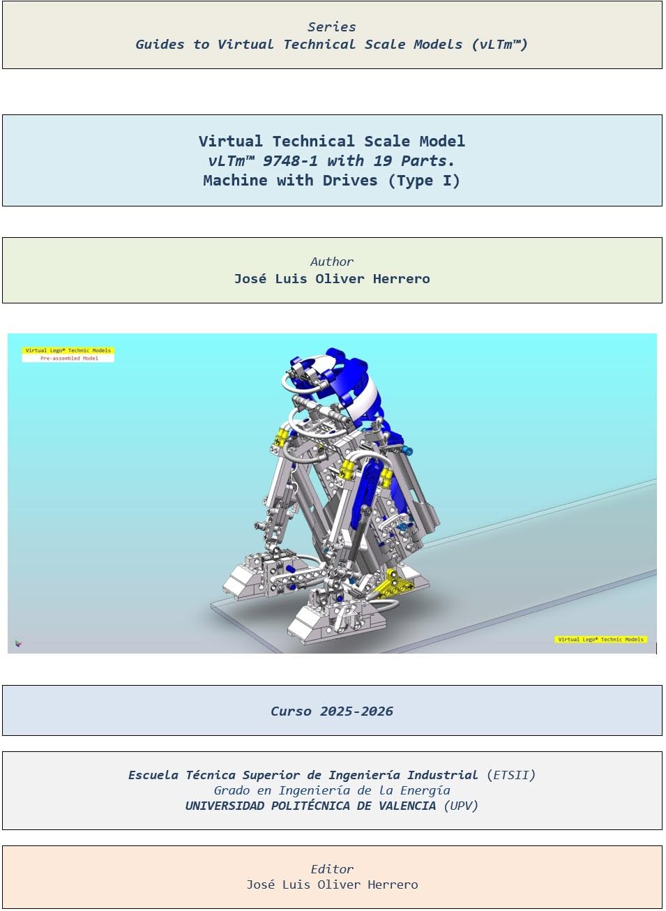 ler totalmente Virtual Technical Scale Model vLTm™ 9748-1 with 19 Parts. Machine with Drives (Type I) (Guides to Virtual Technical Scale Models (vLTm™) Book 1015) (English Edition)