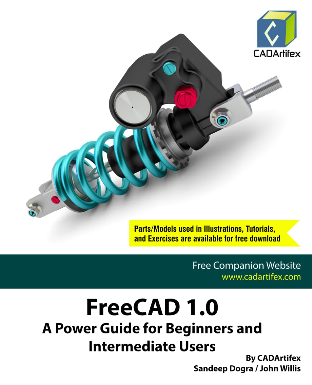 capítulo por capítulo baixar FreeCAD 1.0: A Power Guide for Beginners and Intermediate Users (Colored)
