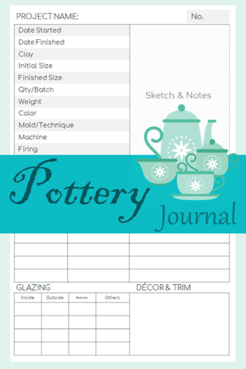 POTTERY Journal: Craft Work Record For All Your Ceramic & Pottery Projects | Pocket Size | 100 Work Sheets. baixar o livro de graça