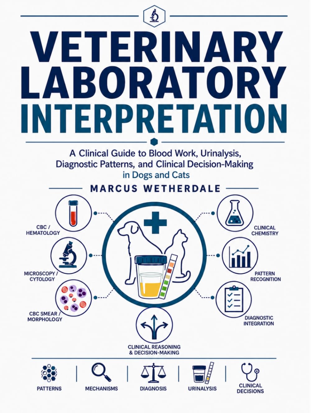 ler totalmente VETERINARY LABORATORY INTERPRETATION: A Clinical Guide to Blood Work, Urinalysis, Diagnostic Patterns, and Clinical Decision-Making in Dogs and Cats