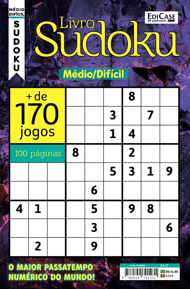 capítulo por capítulo baixar Livro Sudoku 17: Nível Médio/ Difícil - O maior passatempo numérico do mundo!