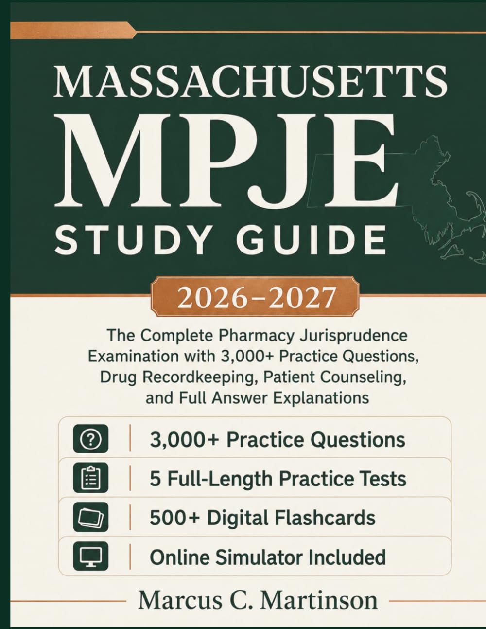 Massachusetts MPJE Study Guide 2026-2027: The Complete Pharmacy Jurisprudence Examination with 3,000+ Practice Questions, Drug Recordkeeping, Patient Counseling, and Full Answer Explanations baixar livro de graça