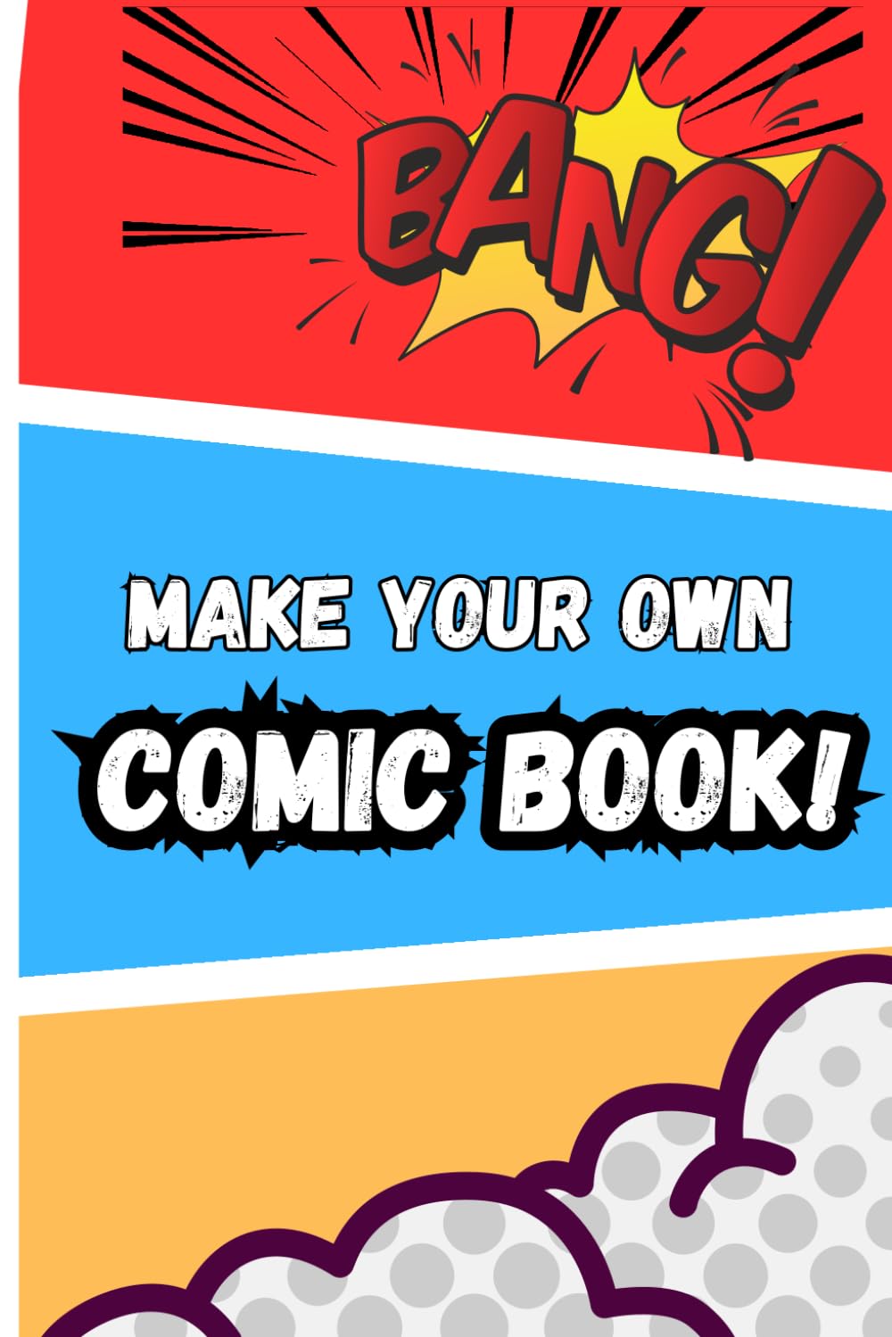 ler totalmente Make Your Own Comic Book: Blank Template Notebook for Creating Graphic Novels