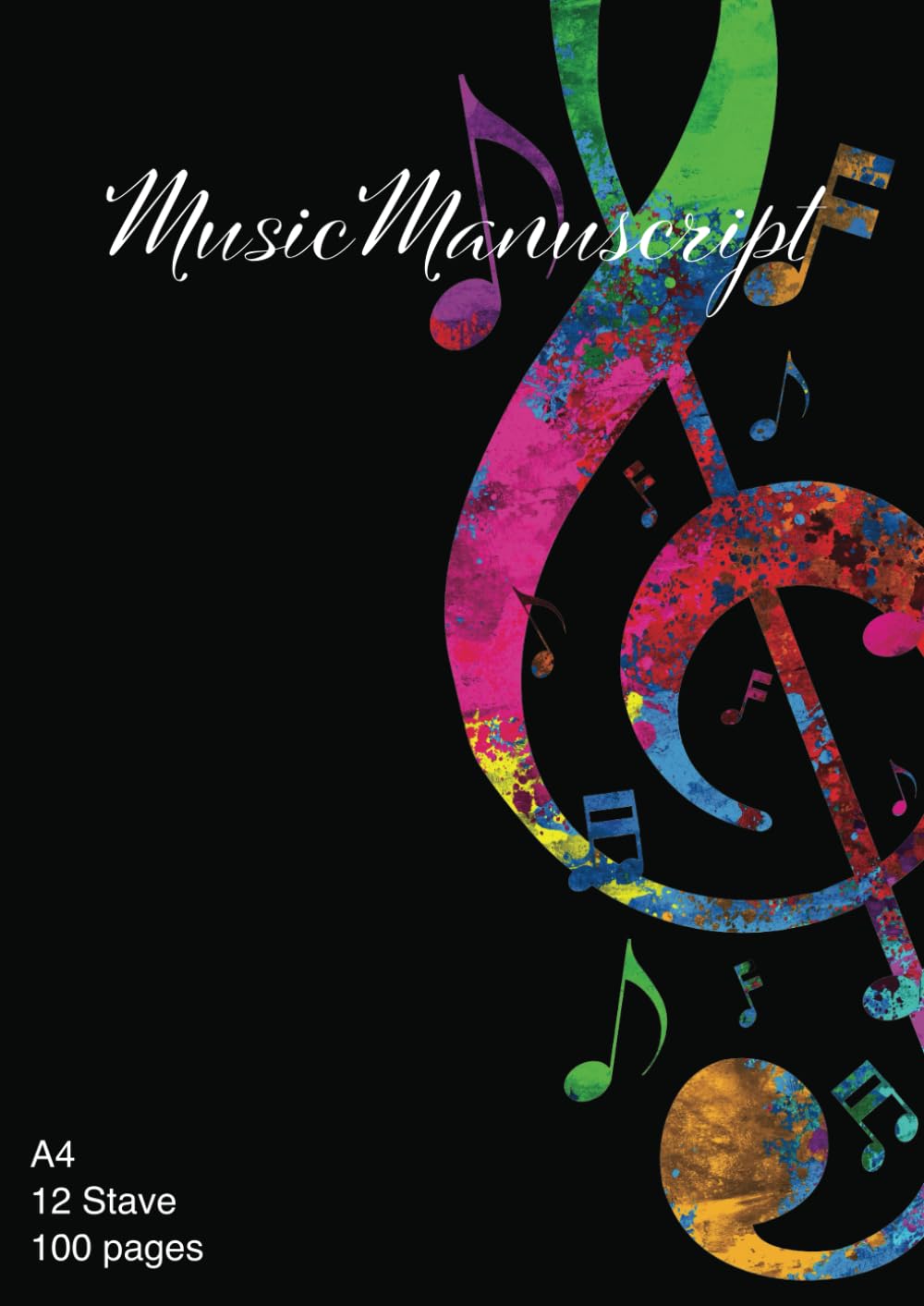 ler totalmente A4 Music Manuscript Book