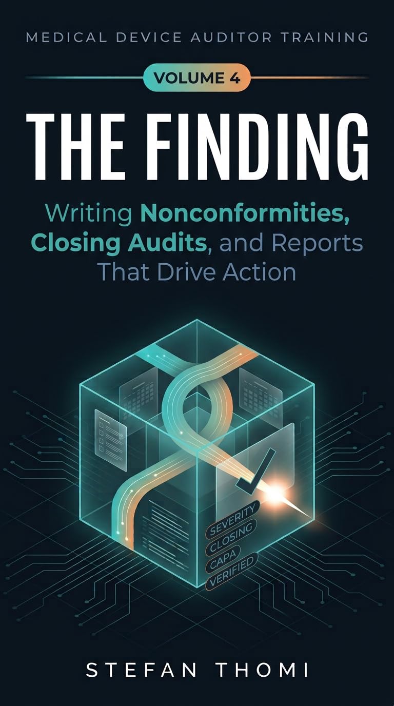 capítulo por capítulo baixar The Finding: Writing Nonconformities, Closing Audits, and Reports That Drive Action for Medical Device Auditors (The Medical Device Auditor Training Series Book 5) (English Edition)