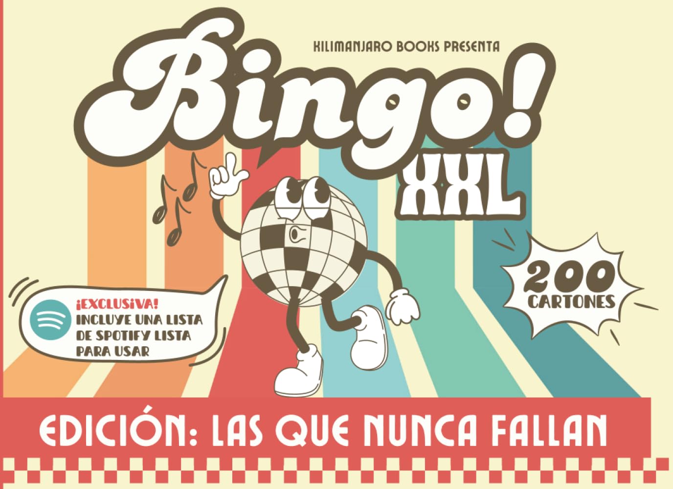 ler totalmente BINGO MUSICAL XXL – ¡LA EDICIÓN CON LOS TEMAZOS QUE NUNCA FALLAN! ¡AHORA PARA GRUPOS GRANDES!: Cartones para 200 personas + playlist de temazos |... empresa, despedidas y más (Spanish Edition)