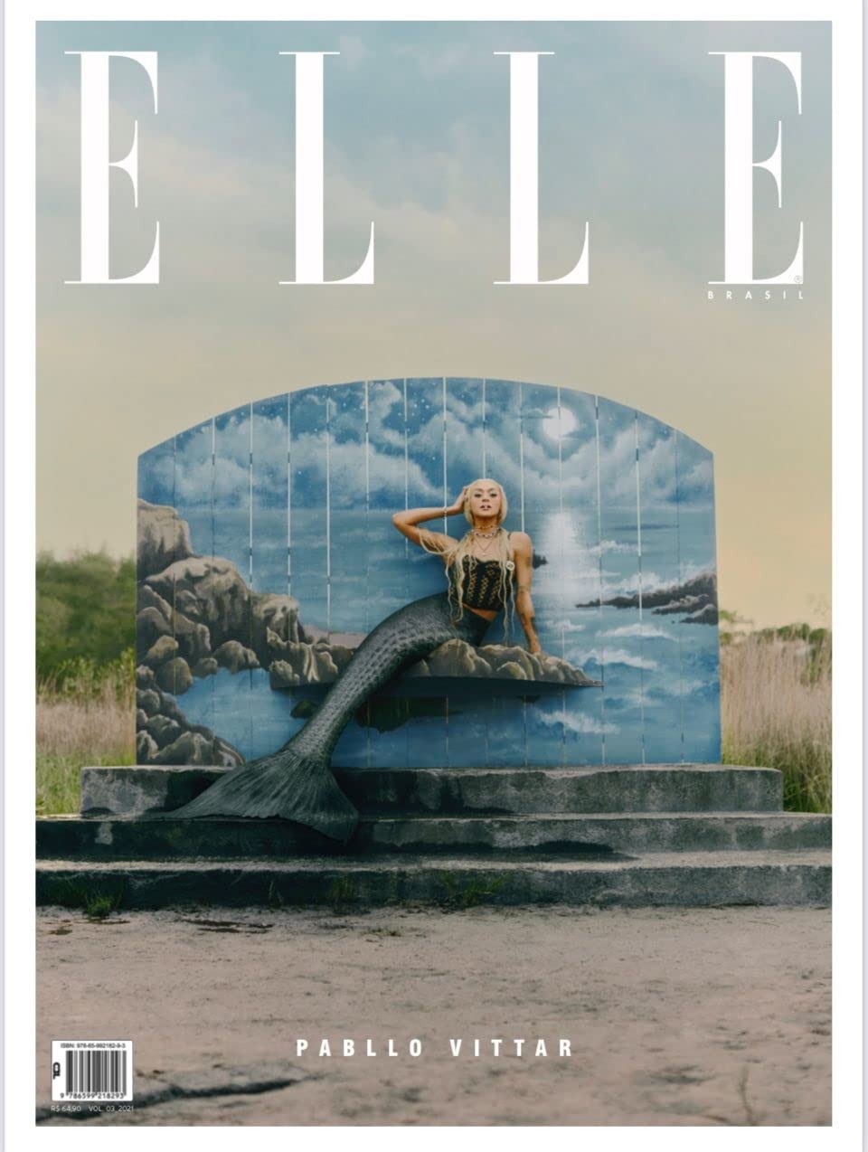 ler totalmente ELLE Brasil Vol. 5: Capa 04 - Pabllo Vittar: 4