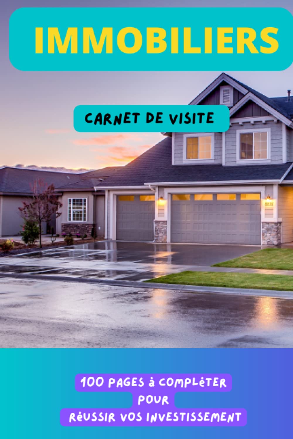 Cahier immobiliers: visite,Journal de bord à remplir pour réussir projet, immeuble de rapport, division, appartement, studio etc… | Pour investisseur amateur ou professionnel (French Edition) baixar o livro de graça