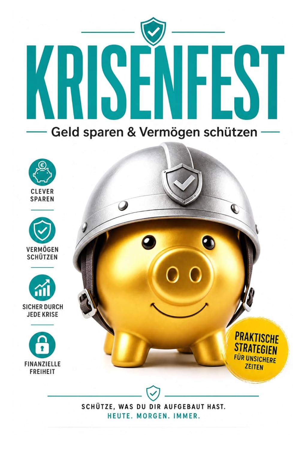 Krisenfest - der ultimative Finanz-Ratgeber: Praktische Strategien, Tipps und Tricks, um in schwierigen Zeiten Geld zu sparen und Vermögen zu schützen (German Edition) baixar o livro de graça