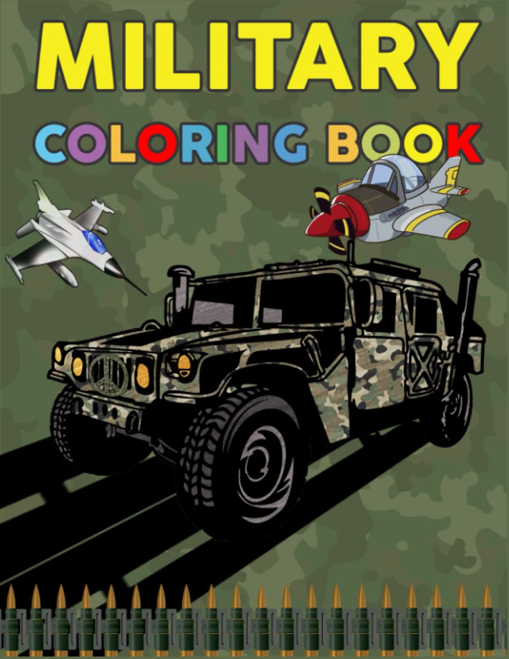 capítulo por capítulo baixar Military Coloring Book: A cool Coloring Book for toddlers with unique Coloring Pages of Warplanes, Tanks, Gun, Helicopter and more