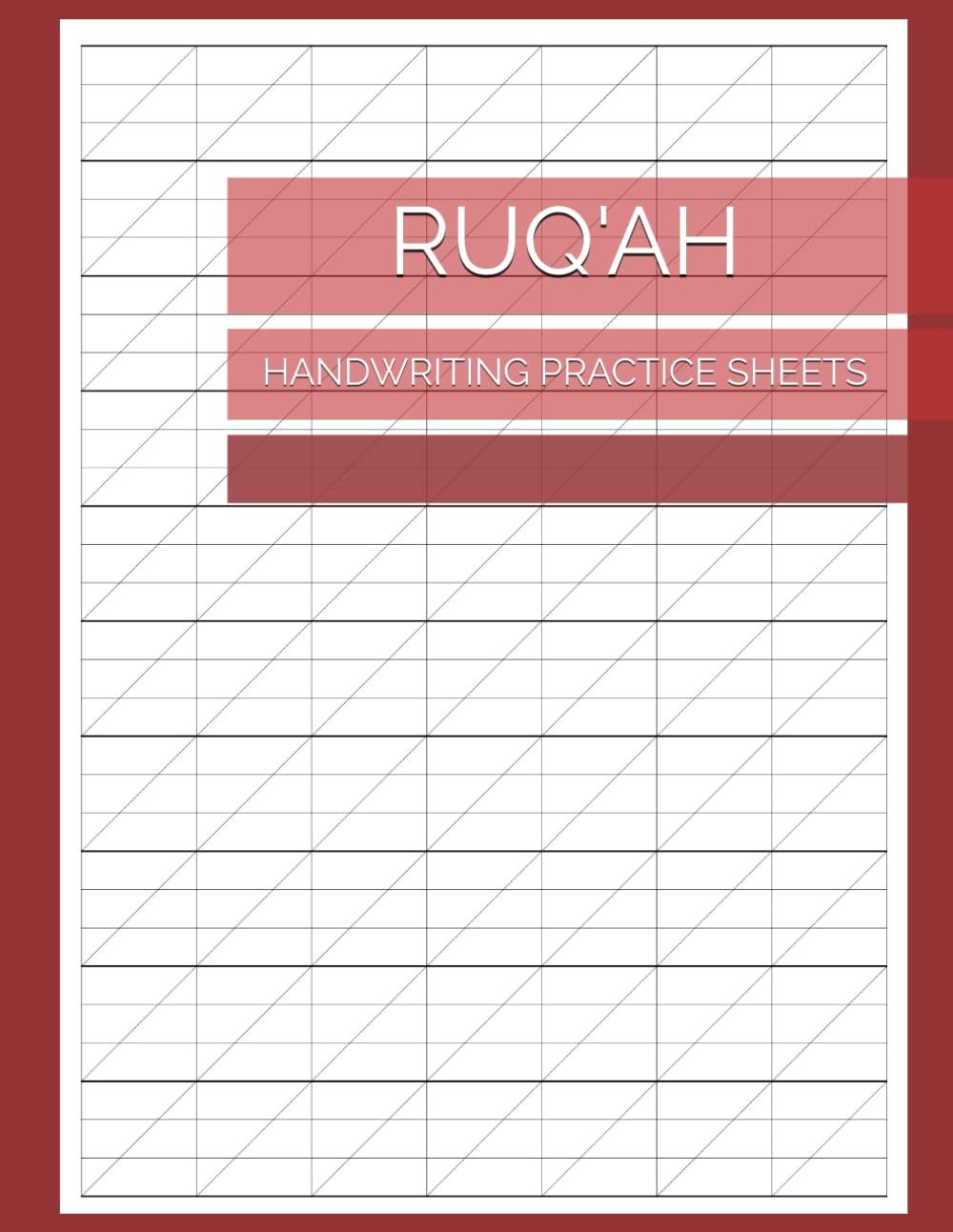 capítulo por capítulo baixar Ruqʿah Handwriting Practice Sheets: Slanted Grid Pages for Script Formation, Stroke Direction Control, Character Shape, Writing Consistency: Daily... Learners Improving Practical Pen Skills