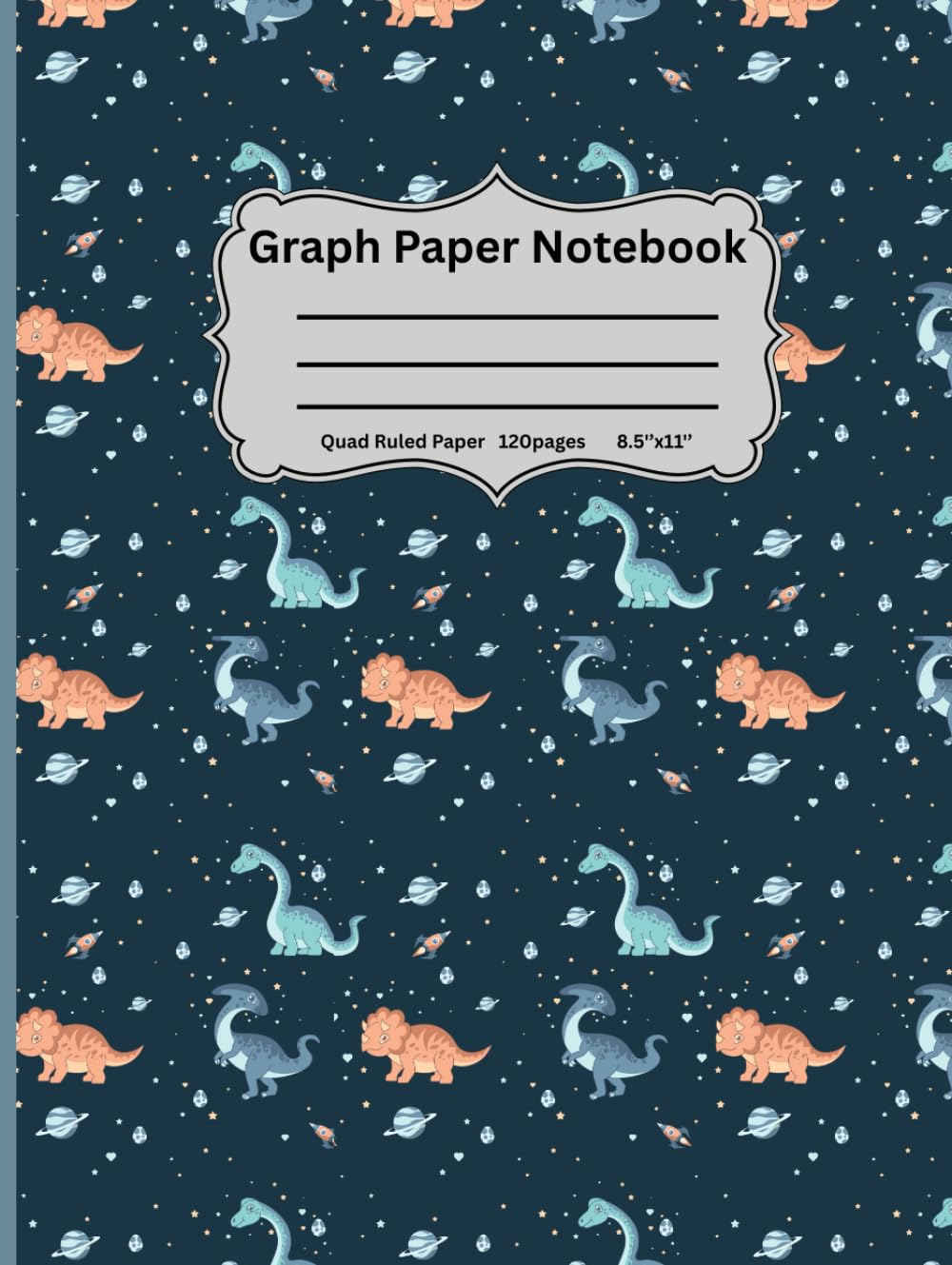 Professional Graph & Design Paper Notebook – Large 8.5×11 Grid Paper 120 Pages for Drafting & Creative Planning: 4×4 Grid Format – Graphing Journal ... Quilters, Planners & Creative Projects