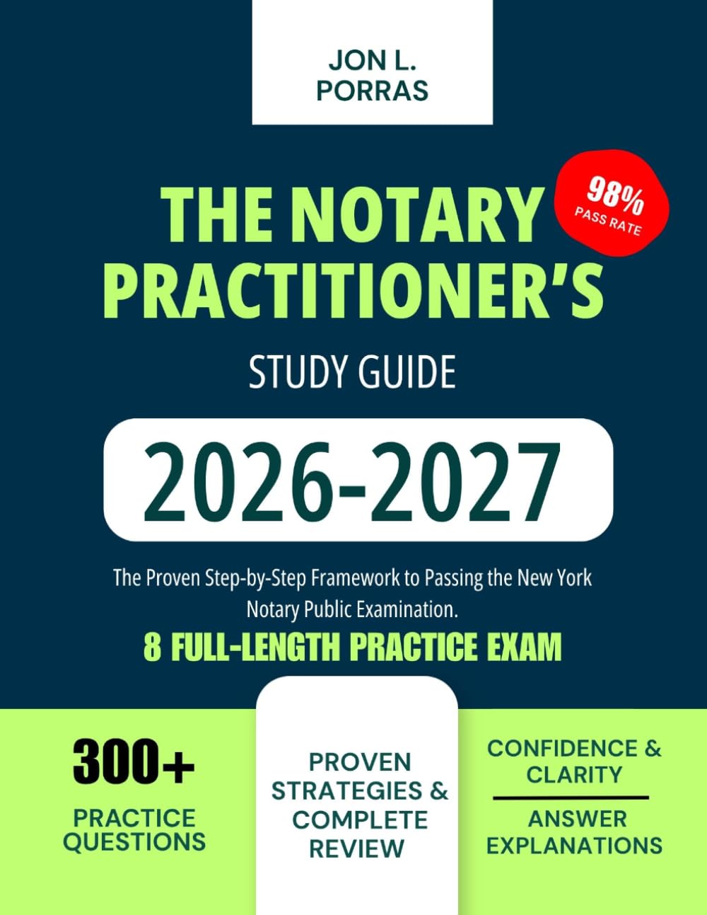 The Notary Practitioner’s Study Guide 2026-2027: The Proven Step-by-Step Framework to Passing the New York Notary Public Examination. baixar livro de graça