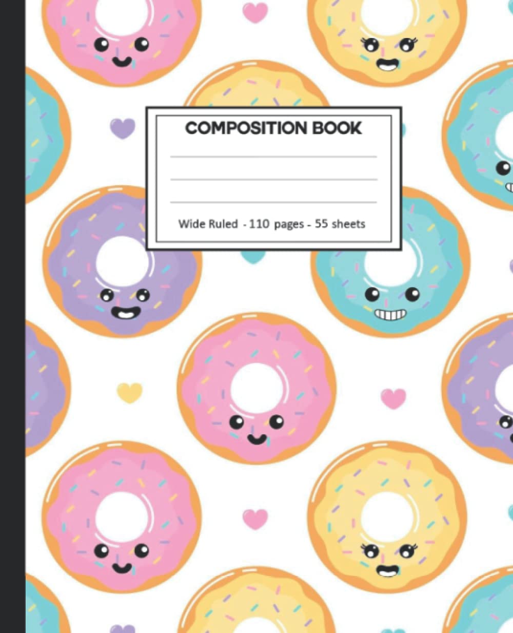 capítulo por capítulo baixar Composition Notebook: Donuts Wide Ruled Paper Notebook Journal size 7.25 x 9.25” for student