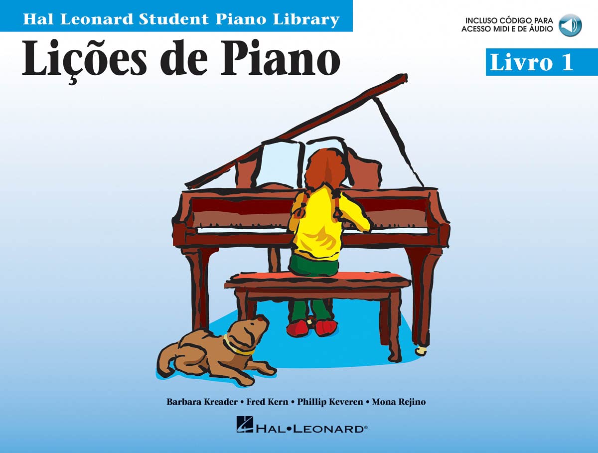 capítulo por capítulo baixar Piano Lessons, Book 1 - Portuguese Edition: Hal Leonard Student Piano Library (Bk/Online Audio)
