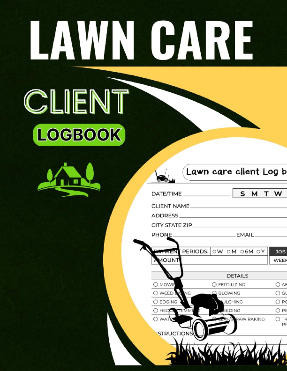 Lawn Care Client Log Book: A Comprehensive Log Book to Track Customer Information for Your Mowing Business and Landscape Appointments, Record Your Client's Informations Easily,120 Pages 8.5x11 Inches baixar livro de graça