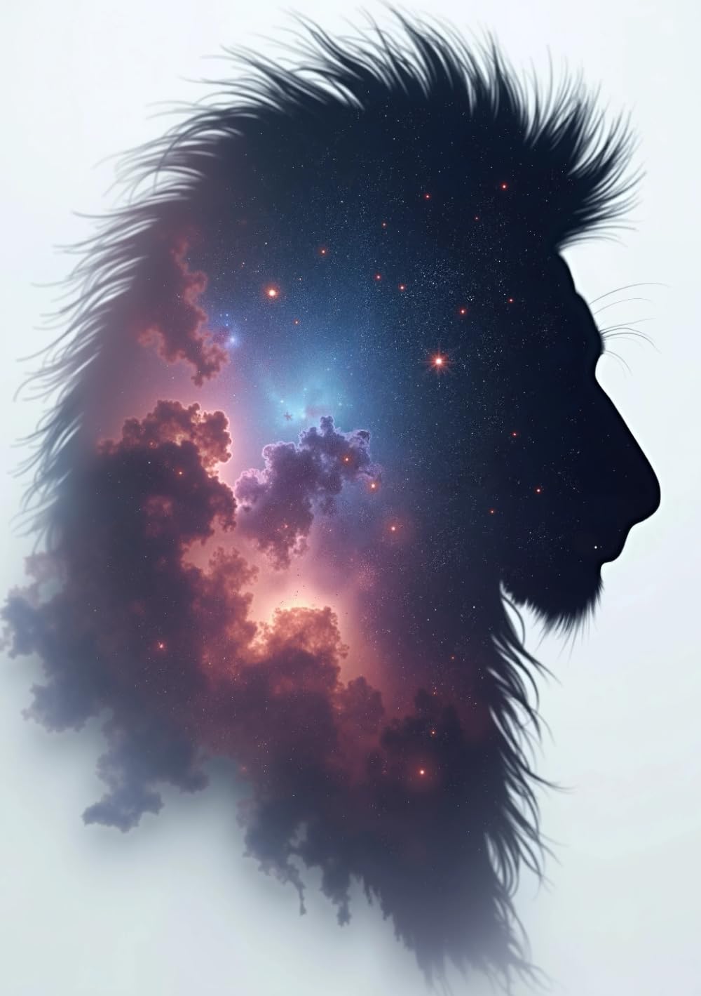 Cosmic Lion Notebook: Softcover, 240 Grid Pages, Glossy baixar livro de graça